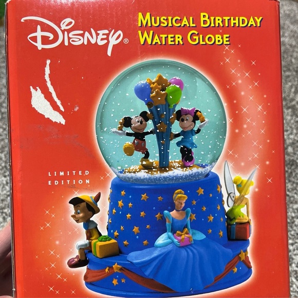 Hallmark Disney Walt's 100th Musical Birthday Globe 2001 Ltd Edition- Non Workin - Picture 1 of 9